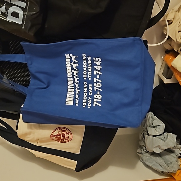 Whitestone dog house cotton heavy duty bag tote - Picture 1 of 1